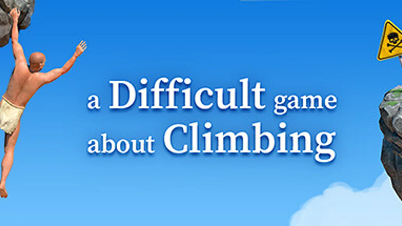A Difficult Game About Climbing browser game screenshot