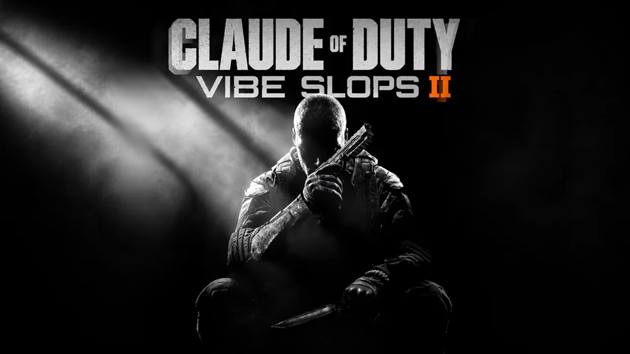 Claude of Duty: Vibe Slops II browser game screenshot