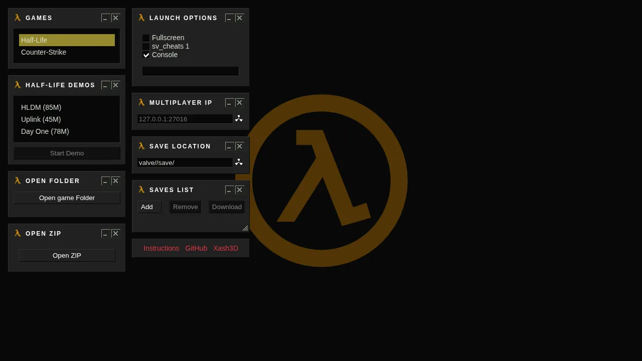 Counter-Strike 1.6 browser game screenshot