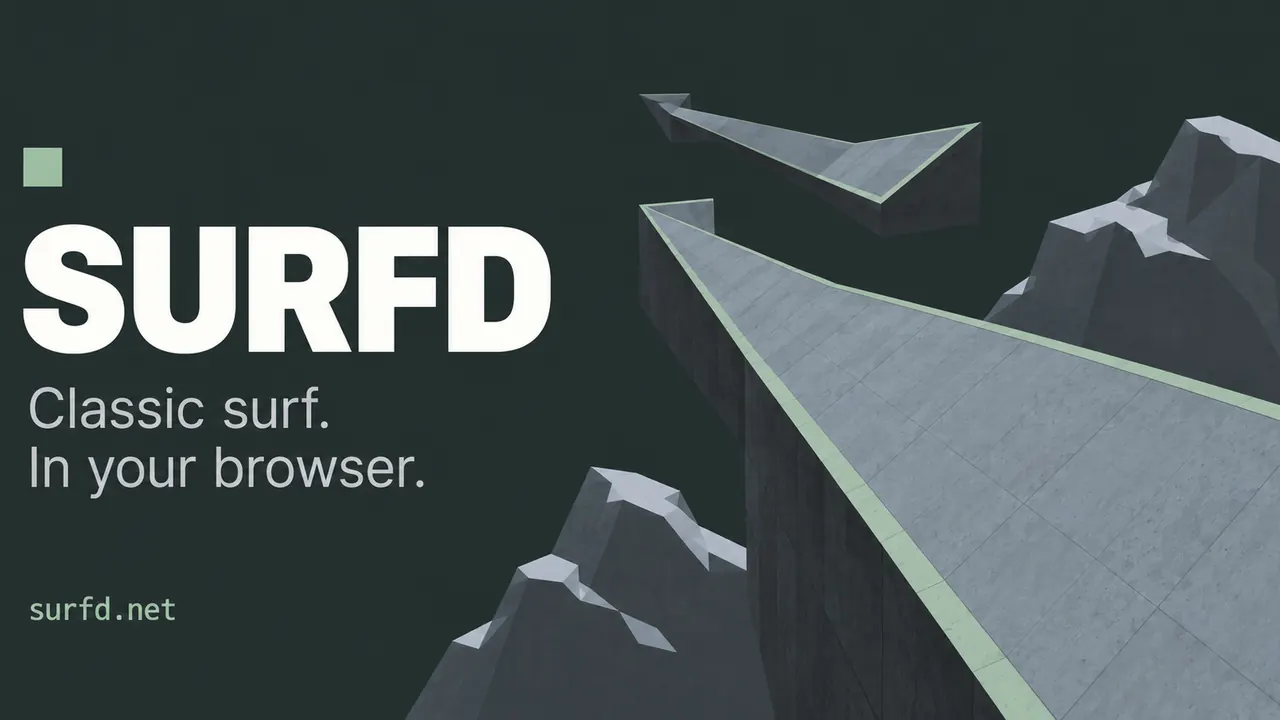 CS Surf browser game screenshot