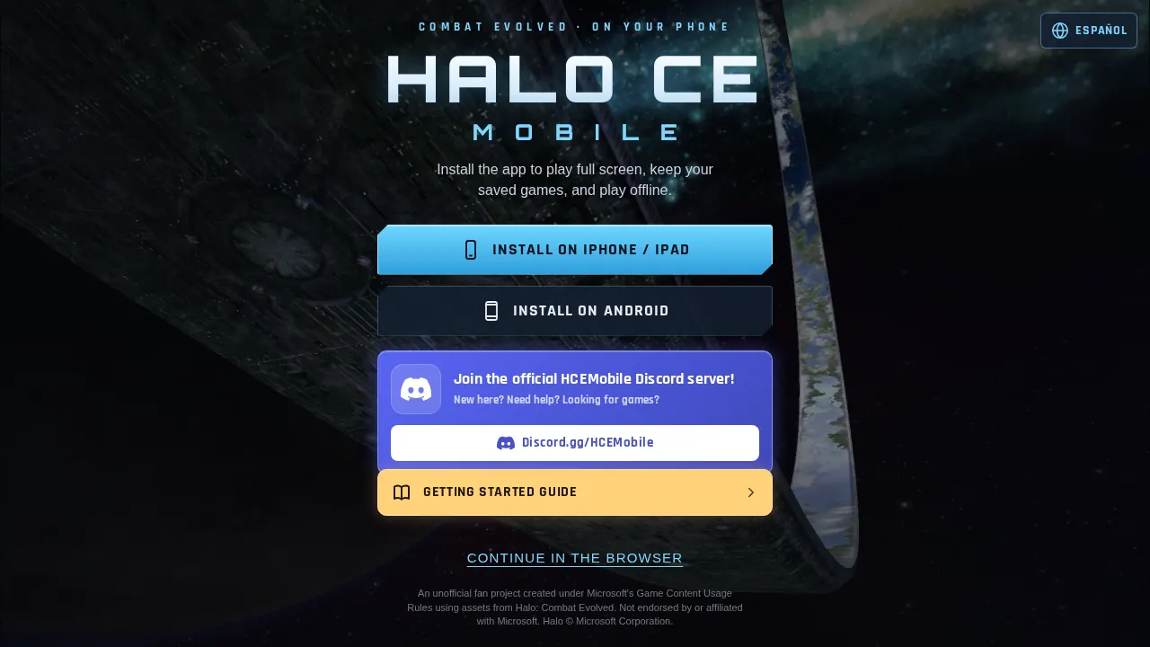 Halo CE Mobile screenshot