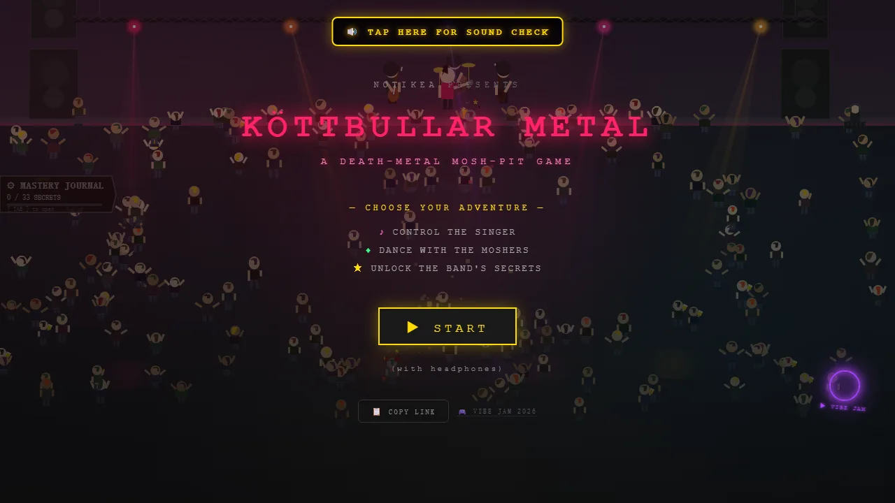 KÖTTBULLAR METAL screenshot