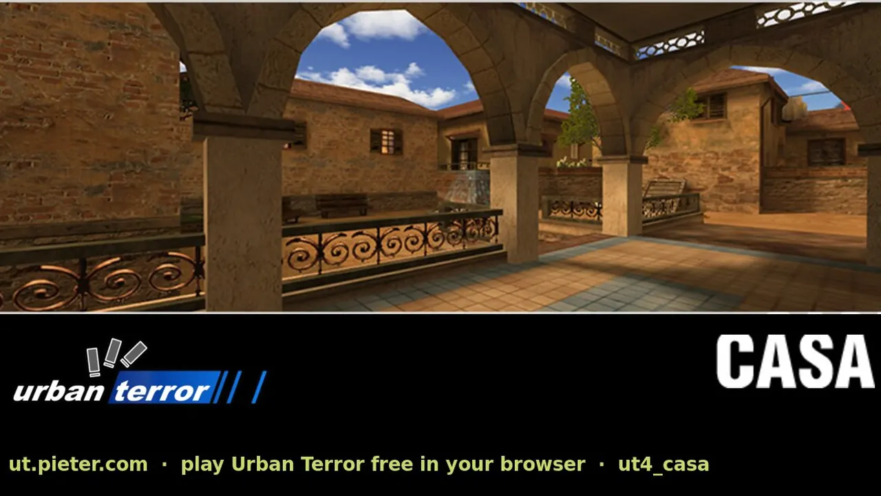 Urban Terror browser game screenshot